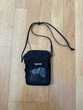 Supreme Black Utility Pouch